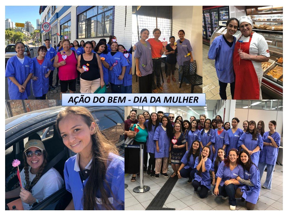 AÇÃO DO BEM - DIA DA MULHER